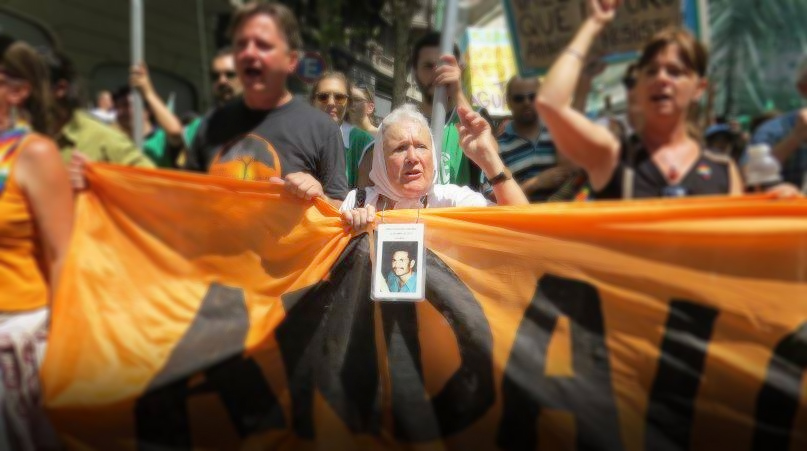 Nora Cortiñas, en la lucha del pueblo de Andalgalá