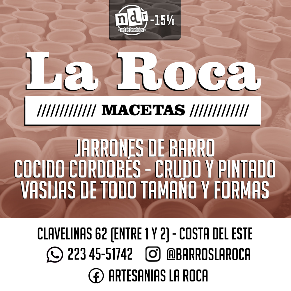 La Roca - Macetas