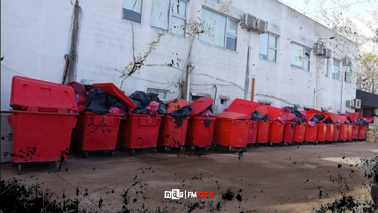 Hospítal Mar de Ajó basura